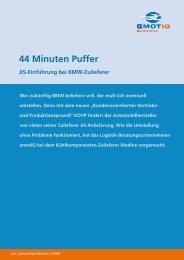 44 Minuten Puffer - amotIQ automotive GmbH