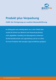 Produkt plus Verpackung- PDF in deutsch - amotIQ automotive GmbH