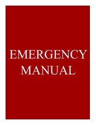 Emergency Manual