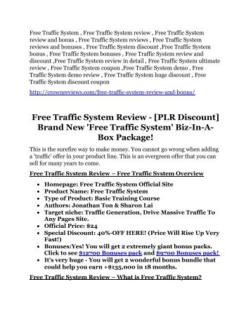 Free Traffic System