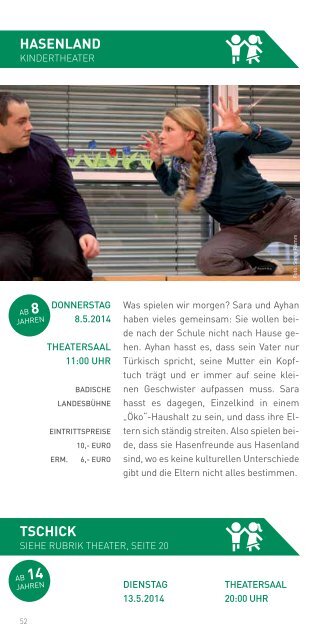 Kultur im K | Spielplan 2013/2014