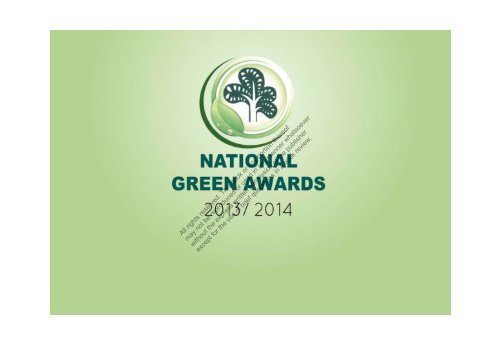 National Green Awards-2013/2014