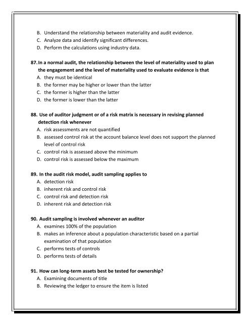 ACC 497 Final Exam - Assignment