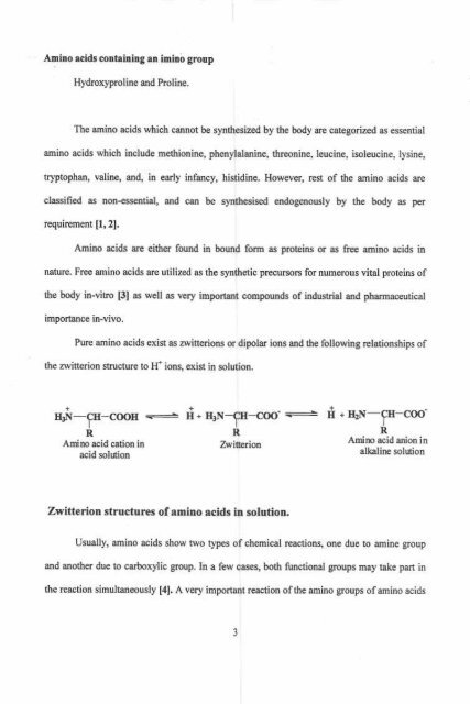 Synthesis and Characterization of Various Amino Acids Complexes ...