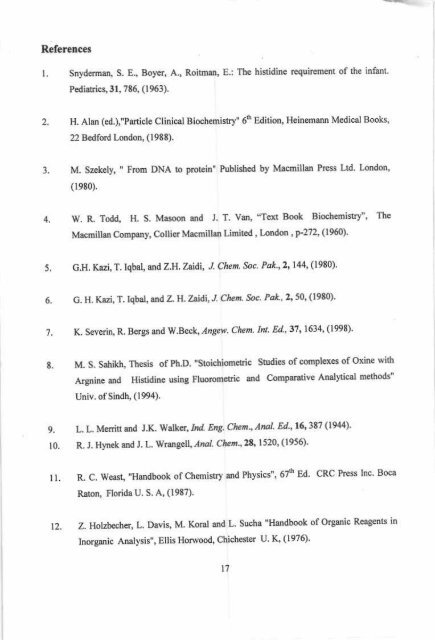 Synthesis and Characterization of Various Amino Acids Complexes ...