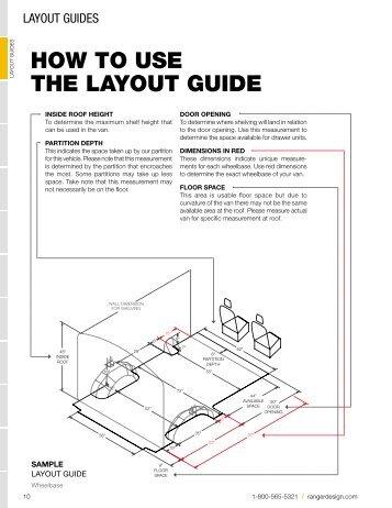 Ranger Design Vehicle Layout Guides