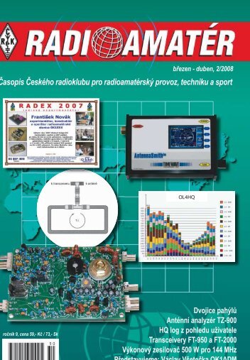 Časopis Českého radioklubu pro radioamatérský ... - Radiozurnal.sk