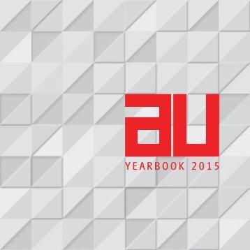 ANSAL UNIVERSITY YEAR BOOK 2015
