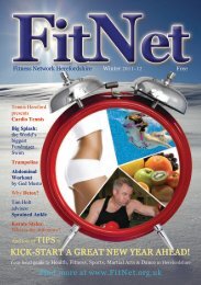 Fitness Classes - FitNet.