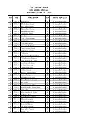 daftar nama siswa smk negeri 8 medan tahun pelajaran 2011 - 2012