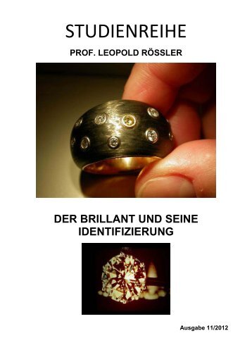 bei diamant / brillant - Prof. Leopold Rössler