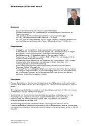 Referentenprofil Michael Knauff - EBO GmbH