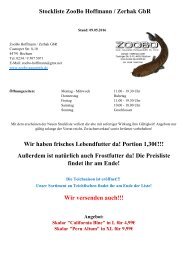 Stockliste ZooBo 09.05.2016