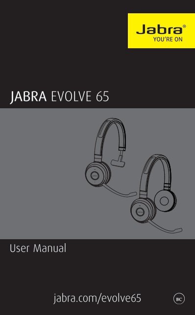 Jabra Evolve 65 Manual RevC_EN