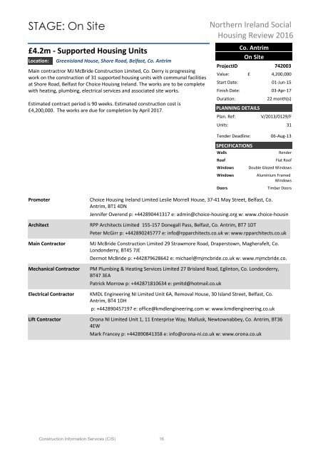 Social Housing Review