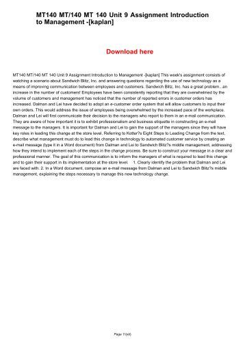 assignment 1 introduction to leadership Etl 504 assignment 1 part a: leadership, a concept map august 17, 2014 introduction: leadership, decision making, and unexplored issues in decision making etl504 etl 504 assignment 1 leave a reply cancel reply. assignment 1 introduction to leadership Etl 504 assignment 1 part a: leadership, a concept map august 17, 2014 introduction: leadership, decision making, and unexplored issues in decision making etl504 etl 504 assignment 1 leave a reply cancel reply.