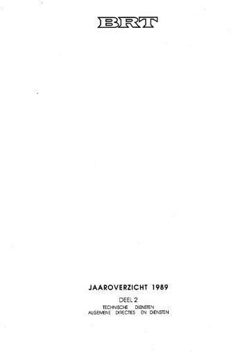 Jaarverslag 1989-Deel-2