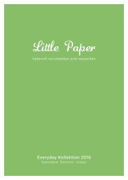 Little Paper Everyday Katalog 2016