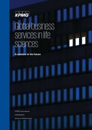 Global business services in life sciences