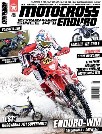 Motocross Enduro Ausgabe 6/2016