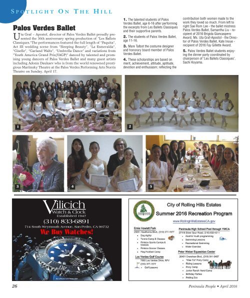 Peninsula People April 2016