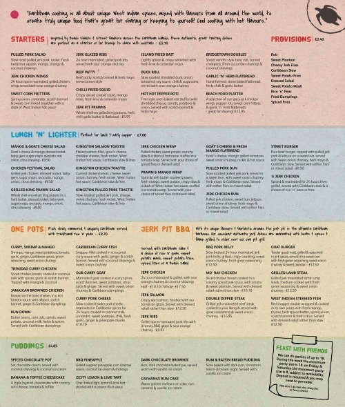 Turtle Bay menu2016 A3 Web