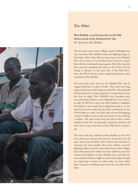 Lessons Learned from South Sudan Protection of Civilian Sites 2013–2016