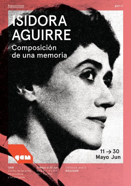 Programa Isidora Aguirre: Composición de una Memoria