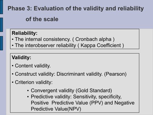 COMHON Index Design and validation of a new rating scale to ...