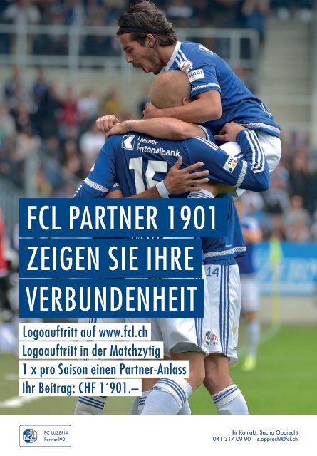 FC LUZERN Matchzytig N°15 15/16 (RSL 33 / RSL 34)