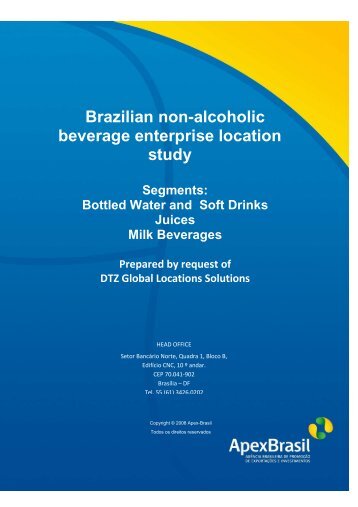 Brazilian non-alcoholic beverage enterprise location study ... - CIN