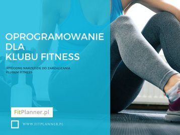 Oprogramowanie dla klubu fitness