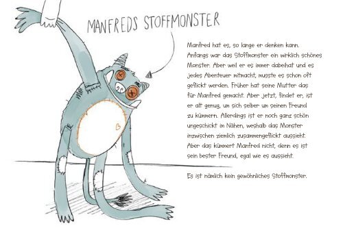 Sonja Kurzbach: Manfred und sein Stoffmonster