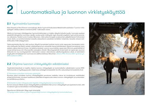 Kuusijärvi Sipoonkorven portiksi