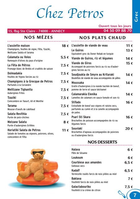 Les restaurants d'Annecy livrés chez vous ! - Resto Chaud