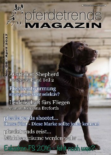 pferdetrendsMagazin No. 06 - März - April 2017