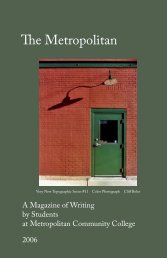 The Metropolitan 2006 Issue
