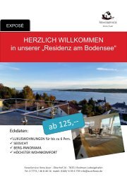 Exposé ResidenzAmBodensee in Überlingen 2016