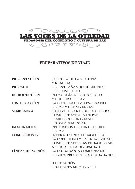 libro voces de la otredad