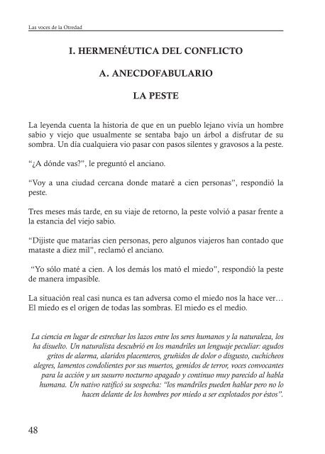 libro voces de la otredad