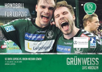 GRÜNWEISS – das Magazin der DHfK-Handballer