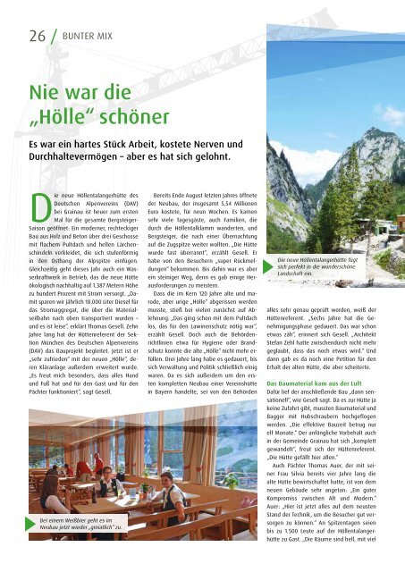 Gästemagazin Grenzenlos Sommer 2016