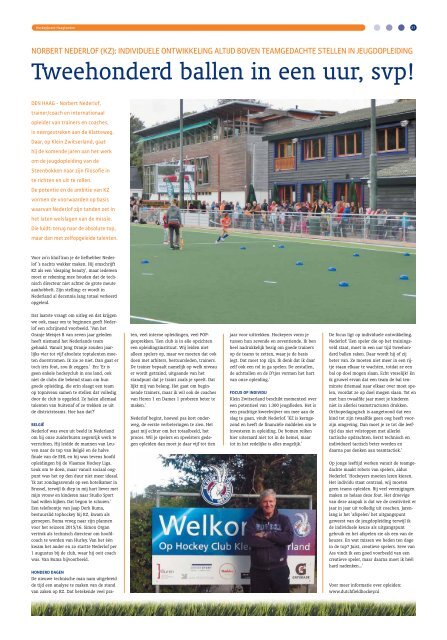 Hockeykrant Haaglanden Voorjaar 2016