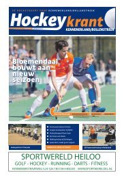 Hockeykrant Kennemerland Voorjaar 2016