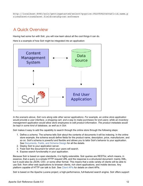 Apache Solr Reference Guide Covering Apache Solr 6.0