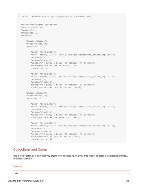 Apache Solr Reference Guide Covering Apache Solr 6.0