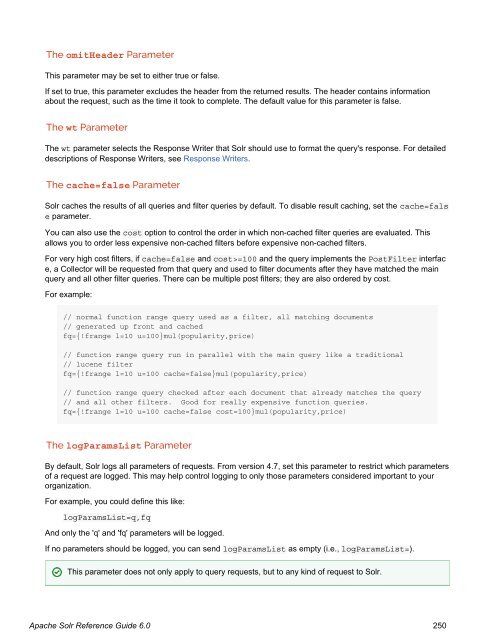 Apache Solr Reference Guide Covering Apache Solr 6.0