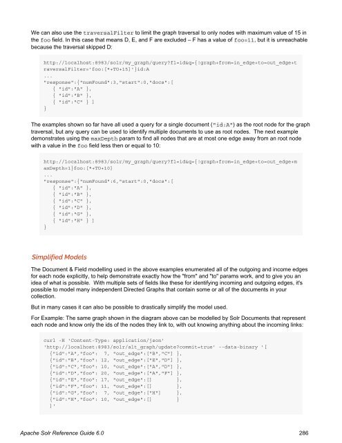 Apache Solr Reference Guide Covering Apache Solr 6.0