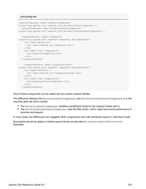Apache Solr Reference Guide Covering Apache Solr 6.0
