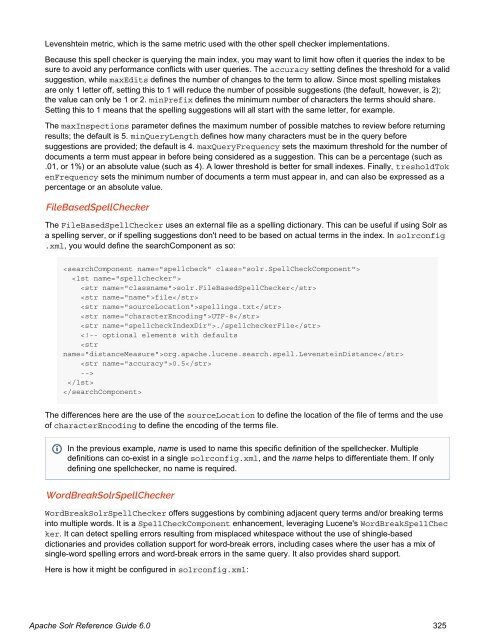 Apache Solr Reference Guide Covering Apache Solr 6.0